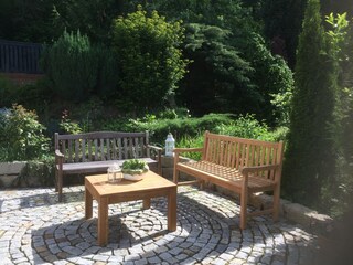 Terrasse am Haus