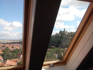 Blick aus dem Apartment