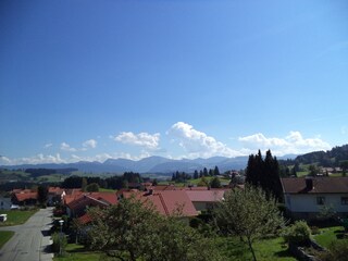Aussicht aus dem Wohn-/Esszimmer