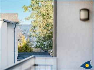 Balkon mit Meerblick