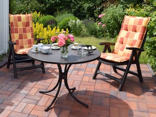 Möblierte Terrasse