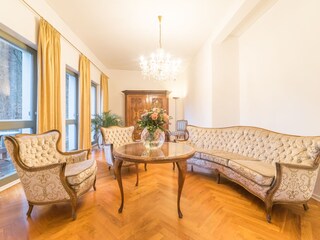 Wohnzimmer Apartment "Carl Maria von Weber"