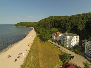Die Strandvilla Agnes.