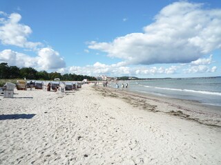 Der Strand in Binz.