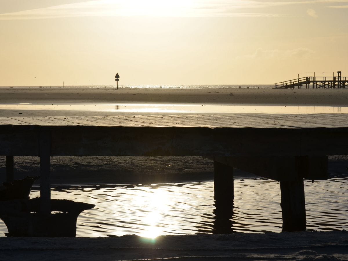 Am Strand von St.Peter