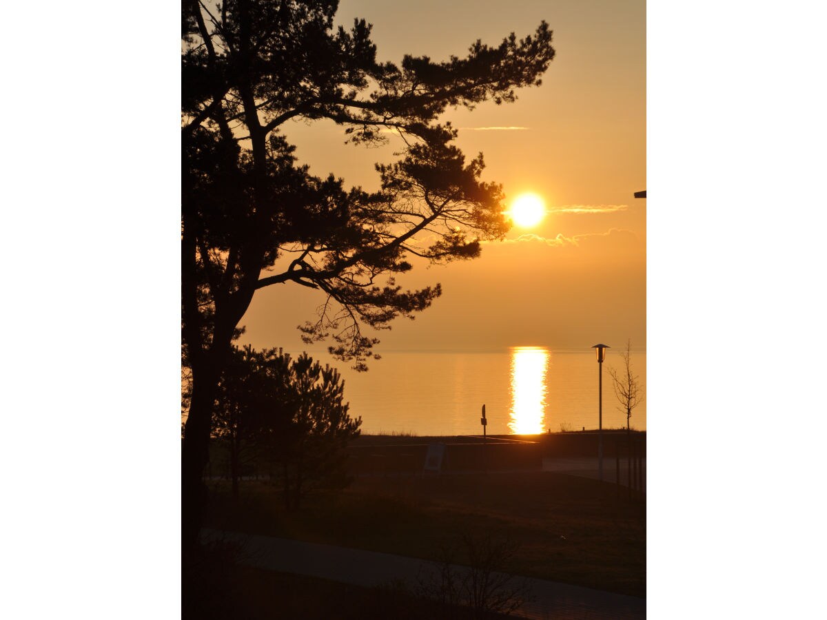sonnenaufgang vom balkon
