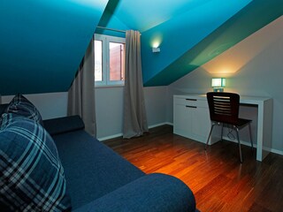 Gallery with sofa bed