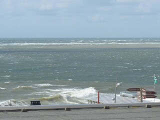 Blick vom Balkon