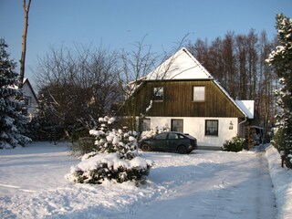 Ferienhaus Schmidt im Winter