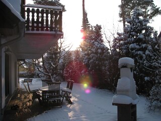 Ferienhaus Schmidt im Winter
