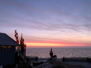 Sonnenaufgang an der Fischerhütte