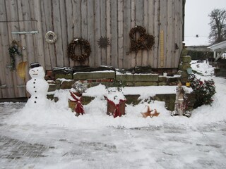 gehört zum Grundstück und zur Jahreszeit