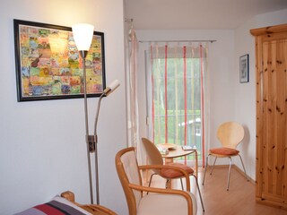 Sitzecke im Giebel