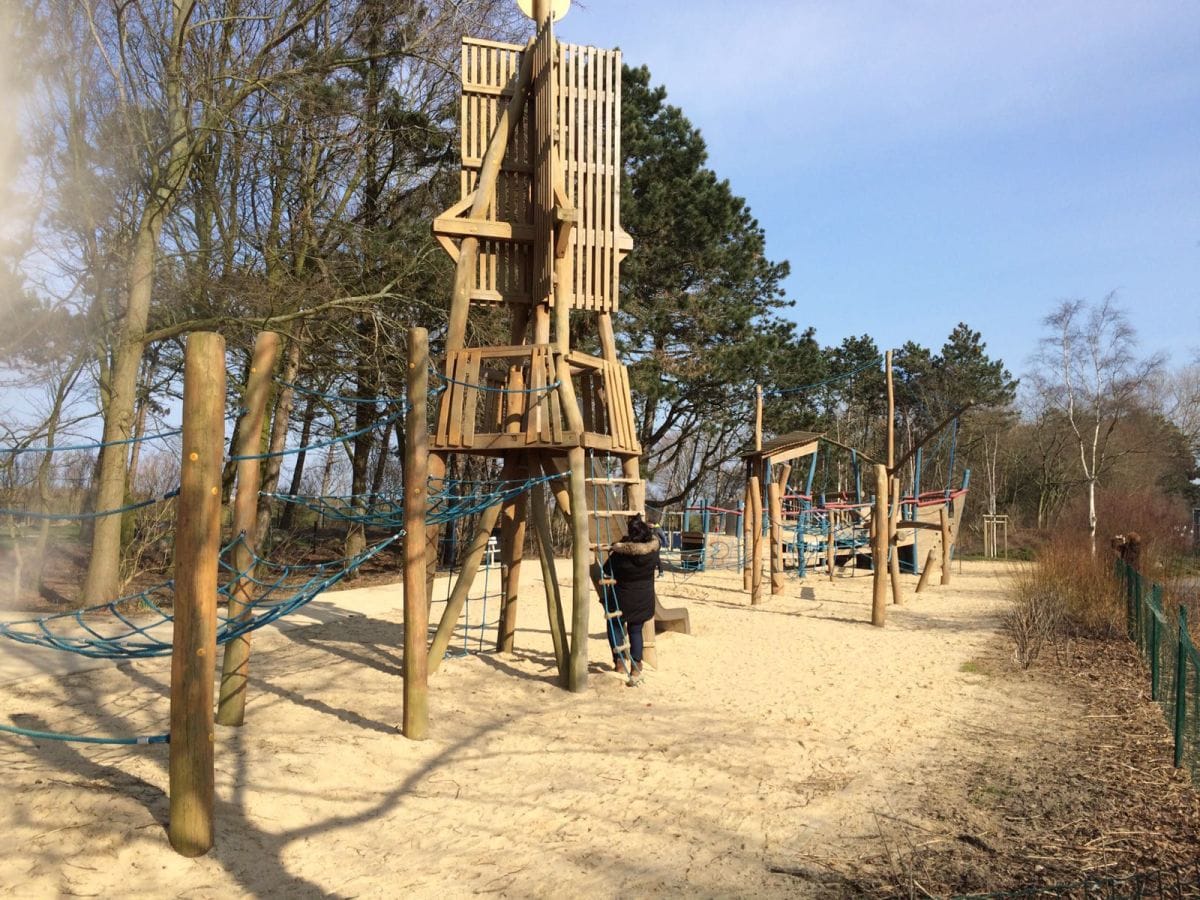 Kletterpark in Duhnen