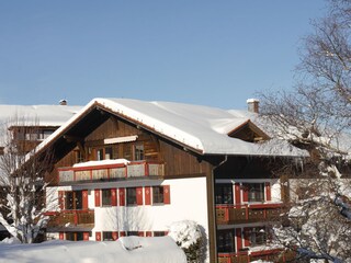 Winterbild Haus