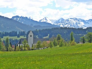 Panoramawege mit freier Alpensicht