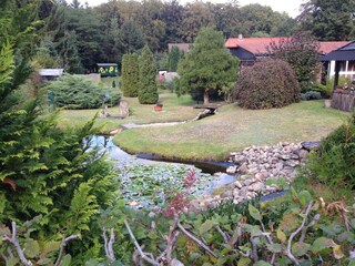 Blick durch den Garten