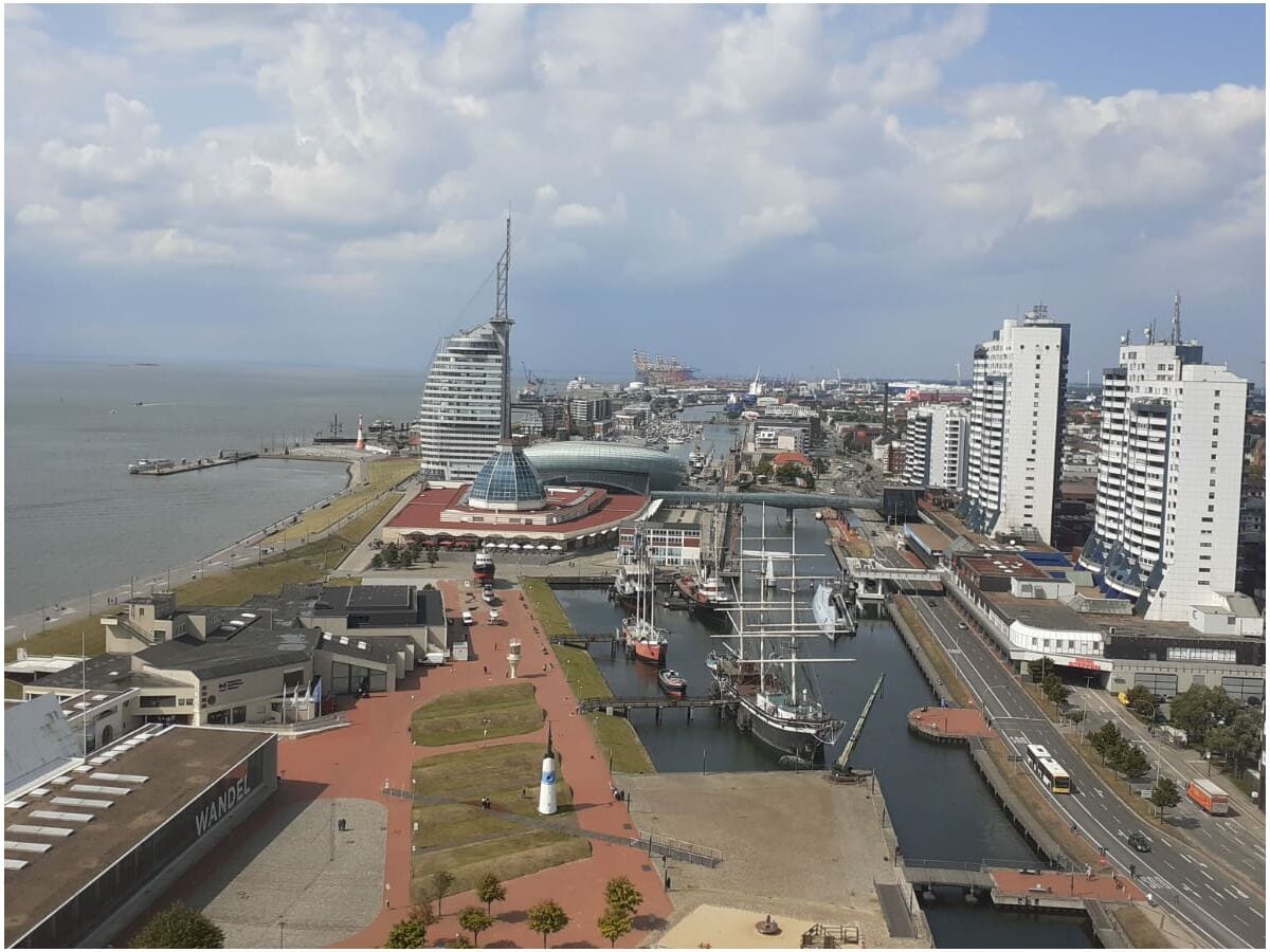 Bremerhaven von oben