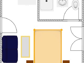 Grundriss Zimmer