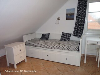 Schlafzimmer OG Gartenseite