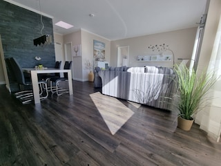 Der Wohn-und Essbereich