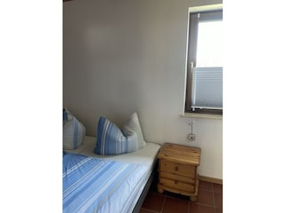 Das Doppelzimmer im Erdgeschoss