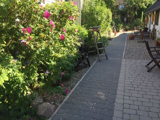 Eingang zu den Ferienwohnungen