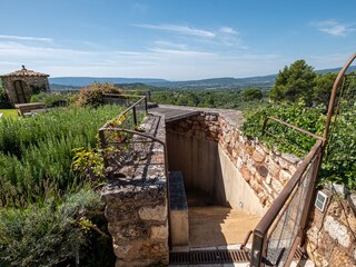 Treppe zu den Zimmern