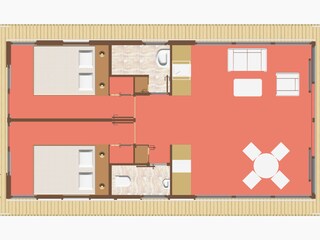 Casa galleggiante Ribnitz-Damgarten Pianta del piano 29