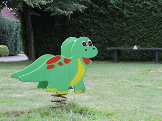 Spielplatz direkt am Ferienhaus.