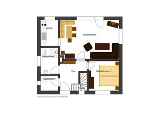 Maison de vacances Sögel Plan d'étage 21