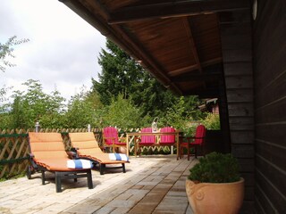 Terrasse für Ihre Entspannung