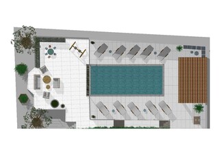 Vakantieappartement Trogir Grondplan 16