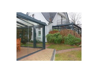 Fischerkotten mit Blick auf die Villa