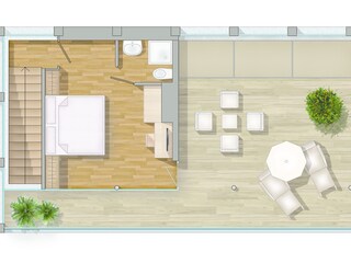 Appartamento per vacanze Schenna Pianta del piano 26