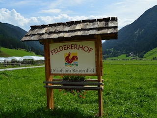 The farm sign