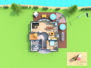 Casa de vacaciones Mellnitz Plano de planta 35