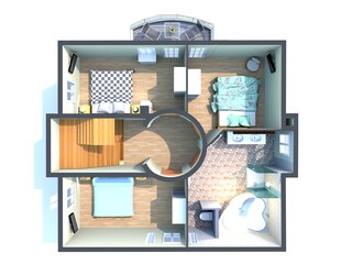 Casa de vacaciones Mellnitz Plano de planta 36