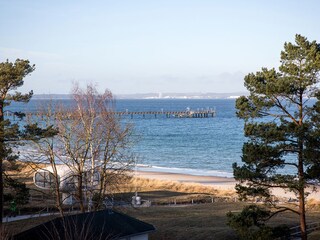 Ihr Blick auf Seebrücke und Meer aus dem 3.OG.