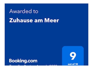Sehr gute Bewertungen auch bei Booking.com