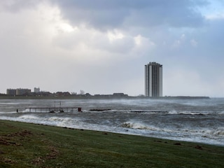 Büsum bei Sturm - ein Erlebnis