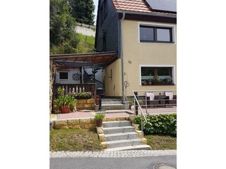 Apartamento de vacaciones Hohnstein Grabación al aire libre 3