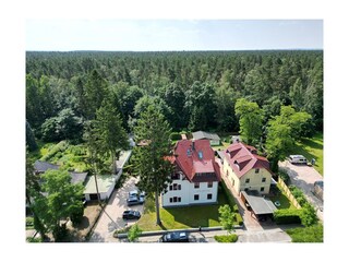 Blick in Richtung Süden Nationalpark und Müritz