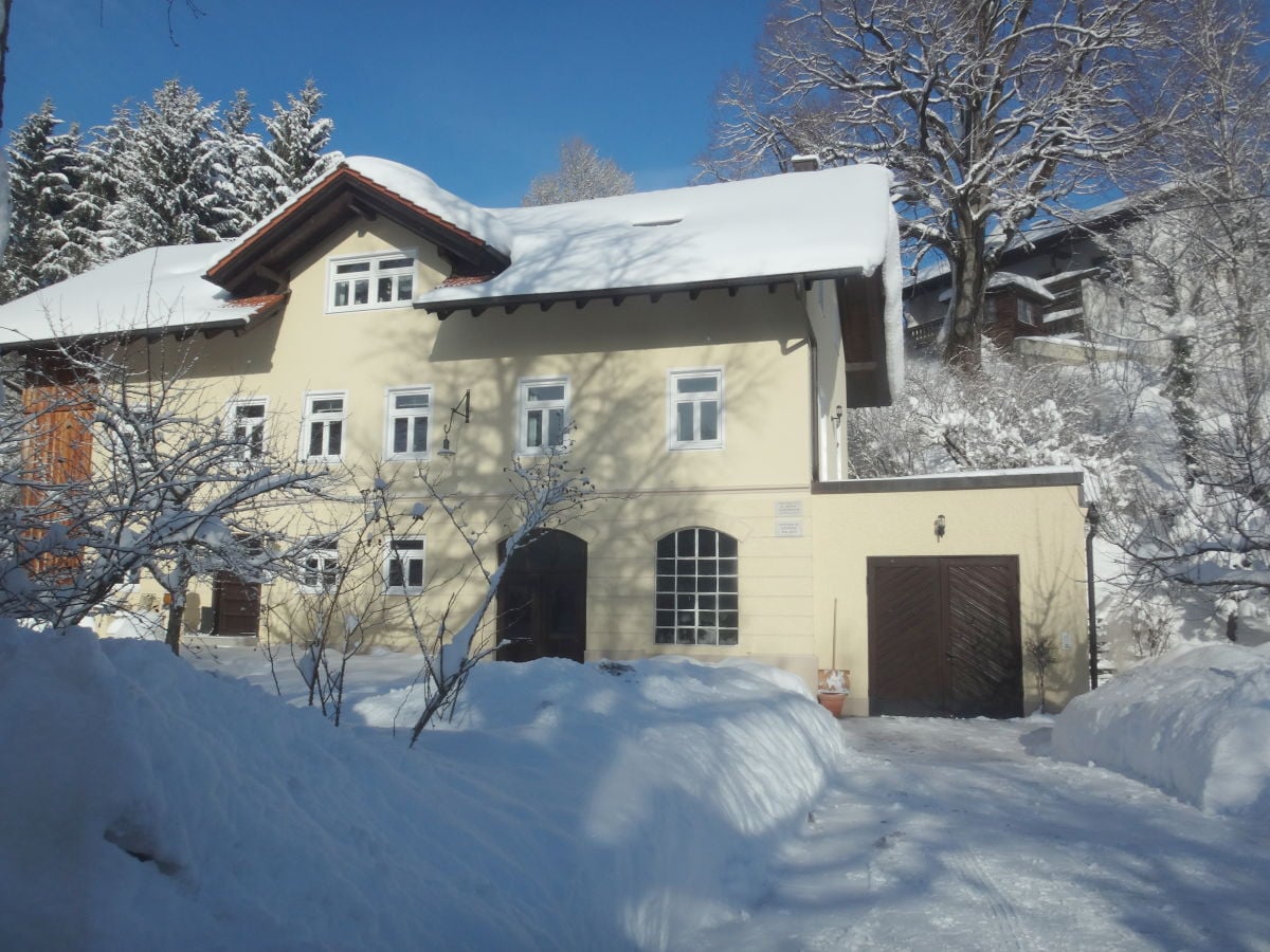 Ferienhaus im Winter