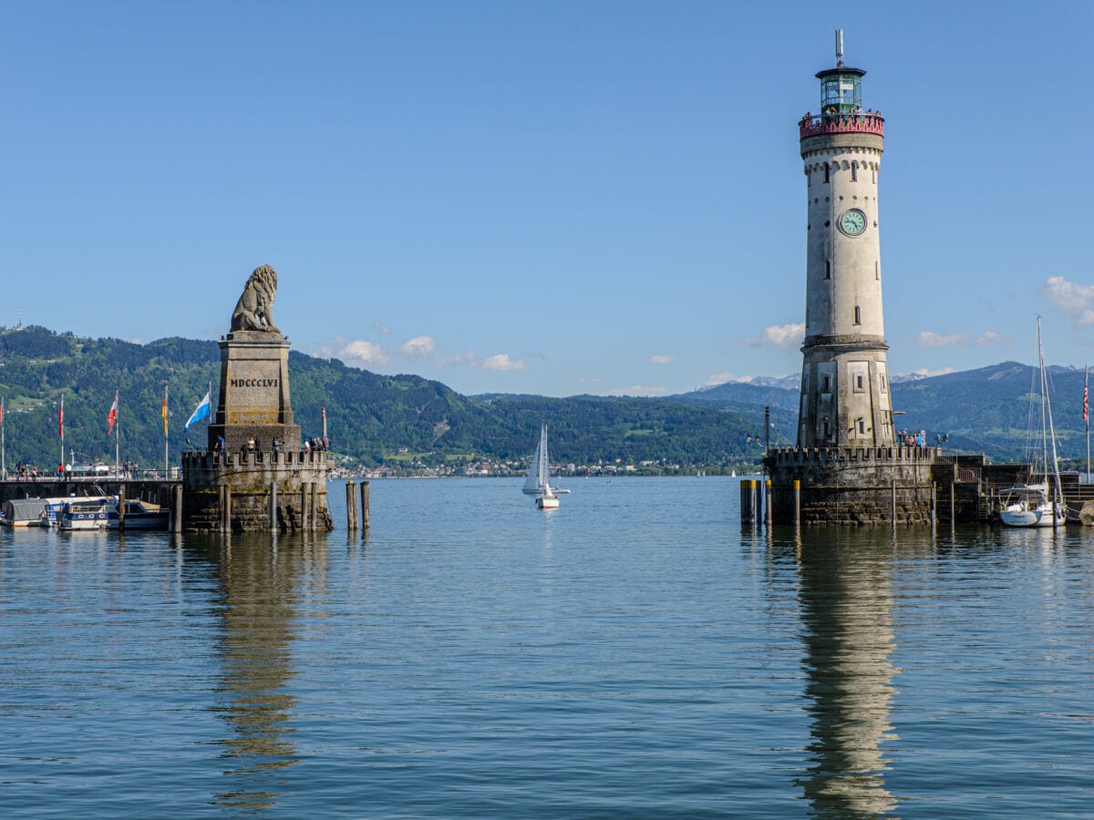 Hafeneinfahrt in Lindau