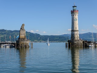 Hafeneinfahrt in Lindau