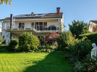 House from the garden