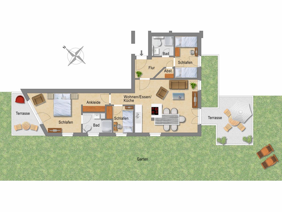 Wohnung Mit Garten Lünen ferienwohnung d 252 ne 1 duhnen familie meike und dierk Wohnung Mit Garten Lünen ferienwohnung d 252 ne 1 duhnen familie meike und dierk