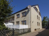 Driveway to the parking area, Terrace and garden