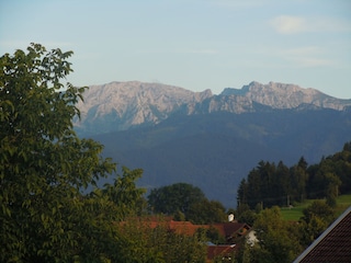 Aussicht vom Balkon